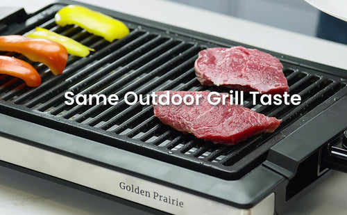 Electric Indoor Grill 15-Inch, 1600W