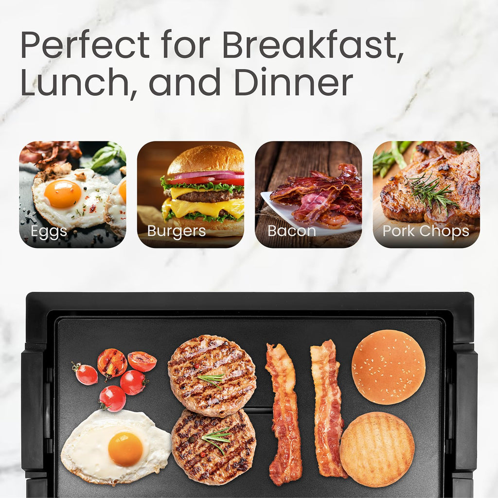 Electric Griddle Nonstick 20-Inch Flat, 1800W